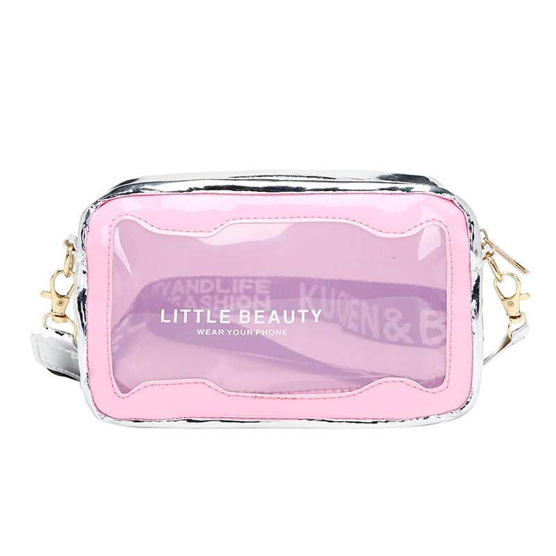 Bolsa transparente de láser PU al por mayor