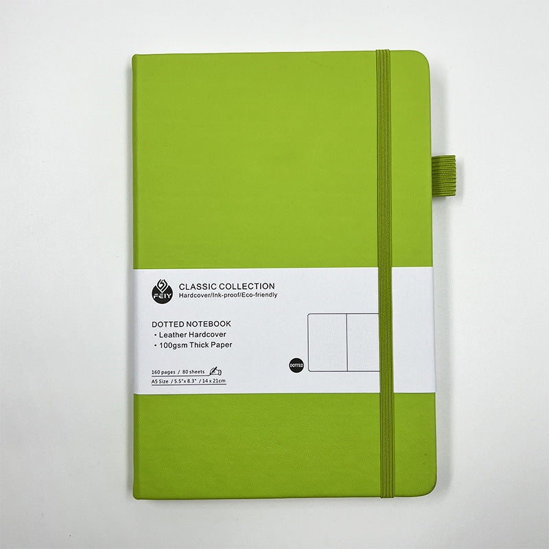 Paper al por mayor A5 Strap Business Office Book Student Ledger Notebook