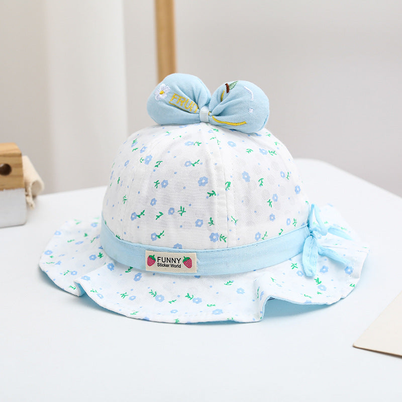 Venta al por mayor Sombreros de pescador de algodón para niños