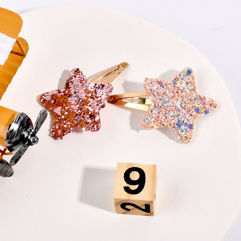 Wholesale Star Metal Hair Clips