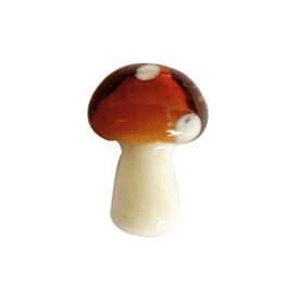 Wholesale 500PCS Colorful Glass Mushroom Beads 10mm*13mm