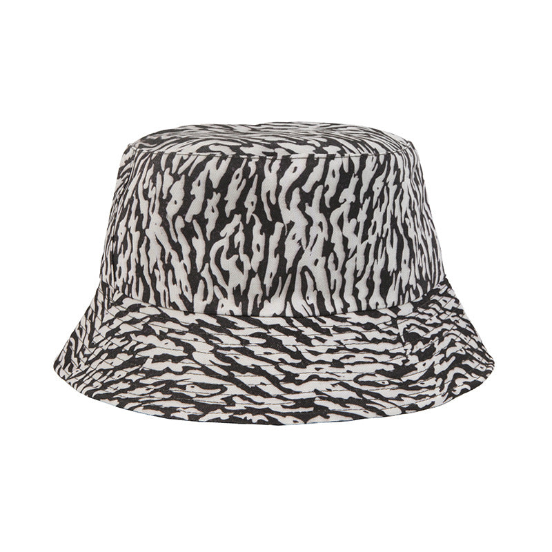 Venta al por mayor Sombrero del cubo de la impresión de la lona