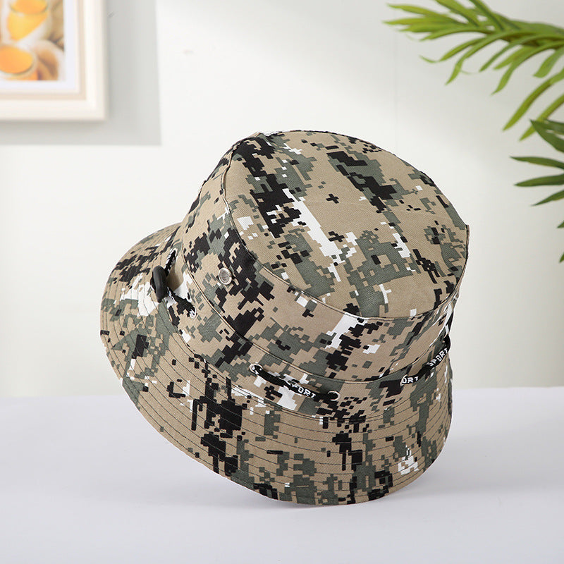 Sombrero de cubo de camuflaje de poliéster de algodón al por mayor