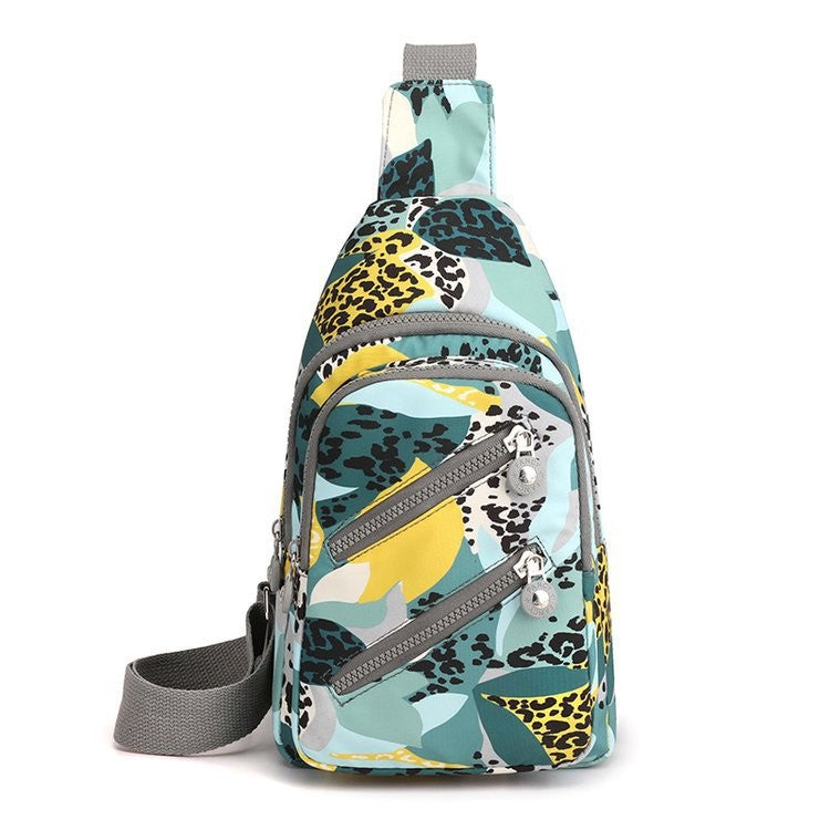 Wholesale Oxford Cloth Tropical Plant Car Color Chest Bag