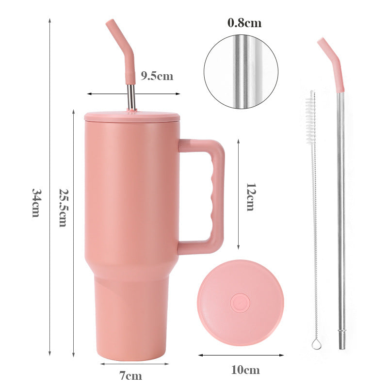 Wholesale Tumbler of Third-generation Handle Cups with Large Capacity 304 Stainless Steel Ice Bullies Cup