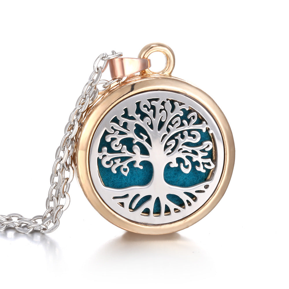 Wholesale Alloy Aromatherapy Necklace