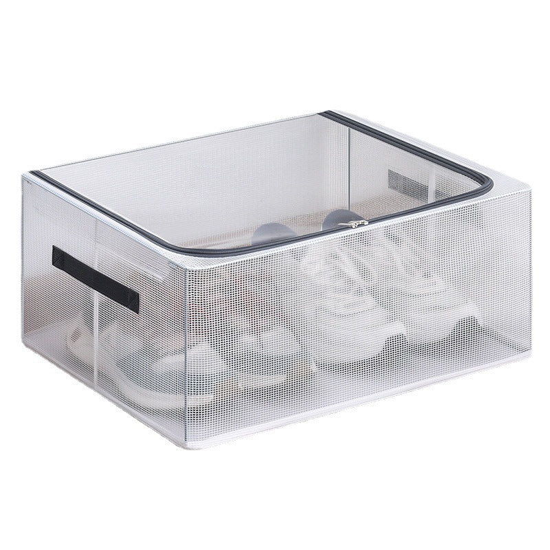 Wholesale Foldable Transparent PVC Storage Shoe Boxes