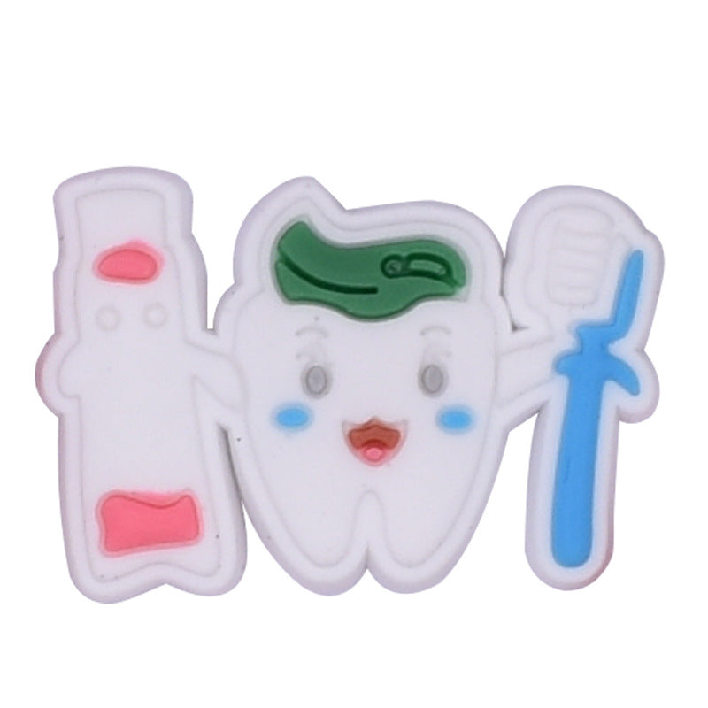 Wholesale 100PCS PVC Slippers Buckles