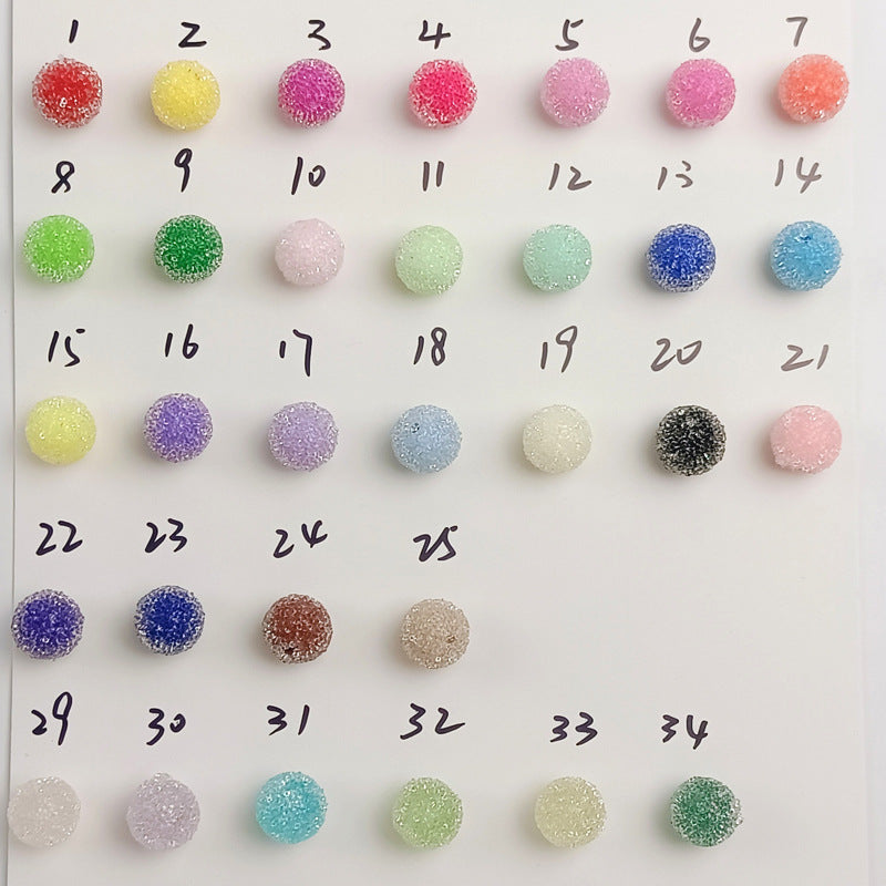 Wholesale 16mm Sugar Beads DIY Beads
