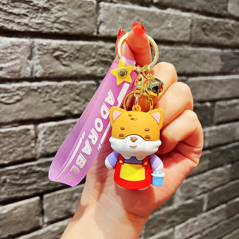 Wholesale Silicone Chaigou Creative Key Chain