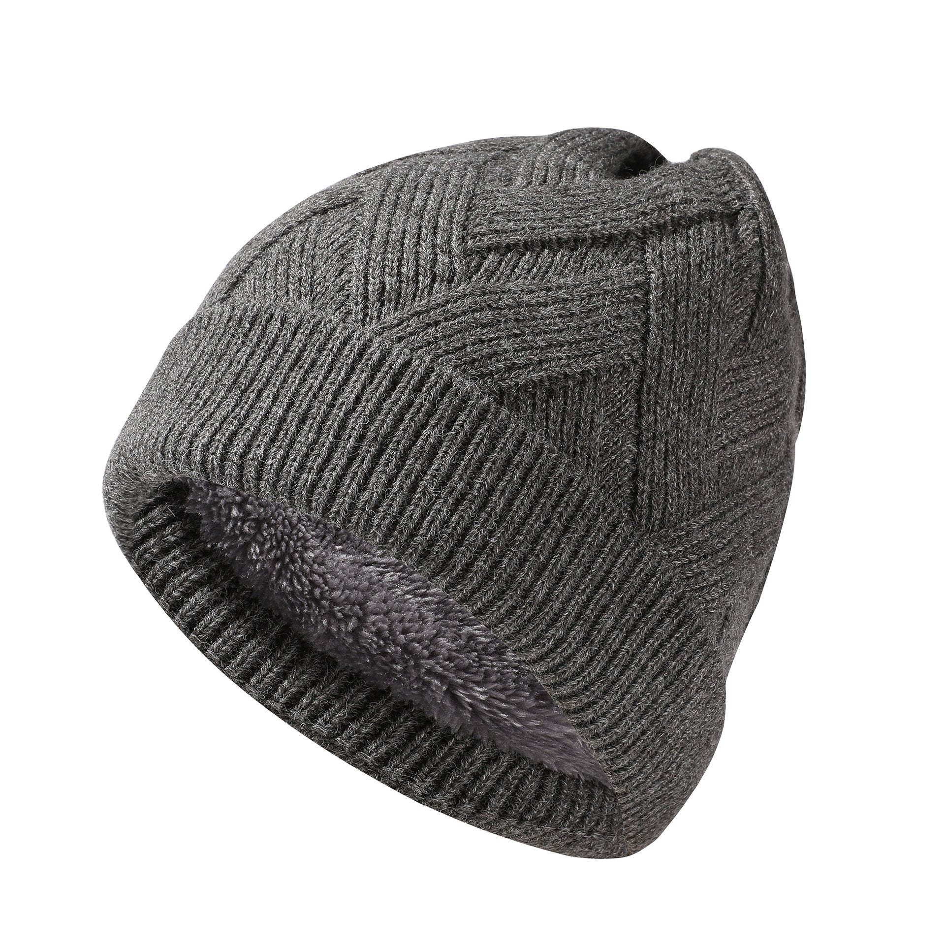 Wholesale Winter Thickened Twill Knitted Wool Hats