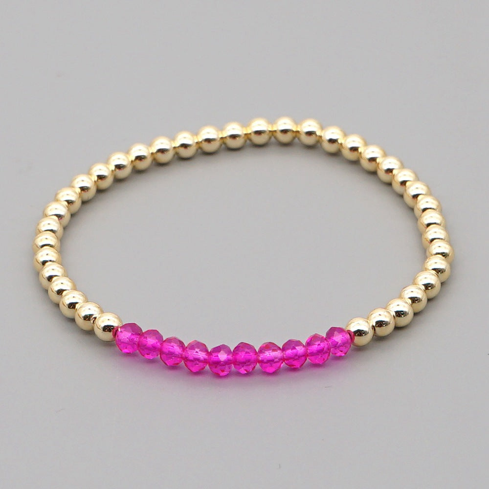 Pulsera De Cuentas De Sujetador De Oro Bohemio al por mayor