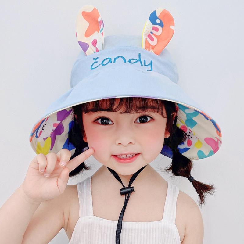 Wholesale Summer Kids Cute Rabbit Wool Beanie Hat