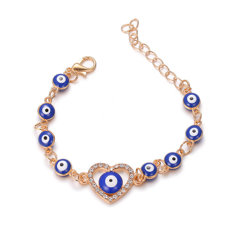 Pulsera De Aleación De Doble Capa Devil Eye al por mayor