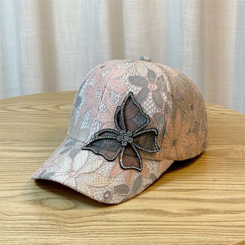 Wholesale Polyester Lace Thin Baseball Cap
