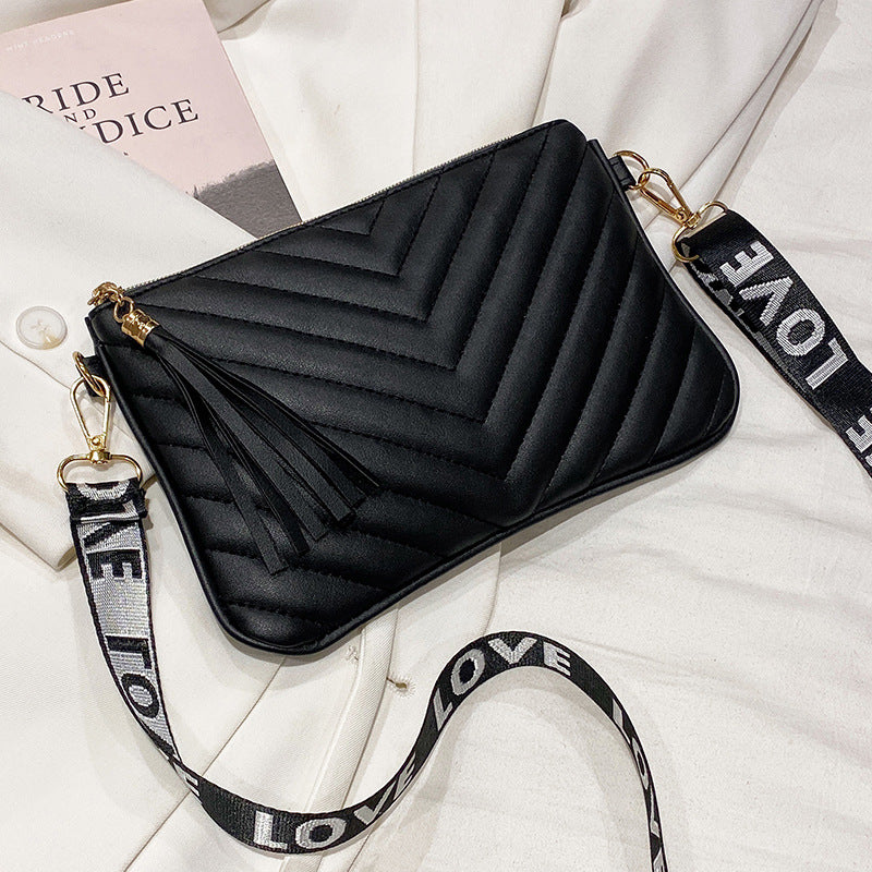 Bolso de hombro de bordado PU al por mayor