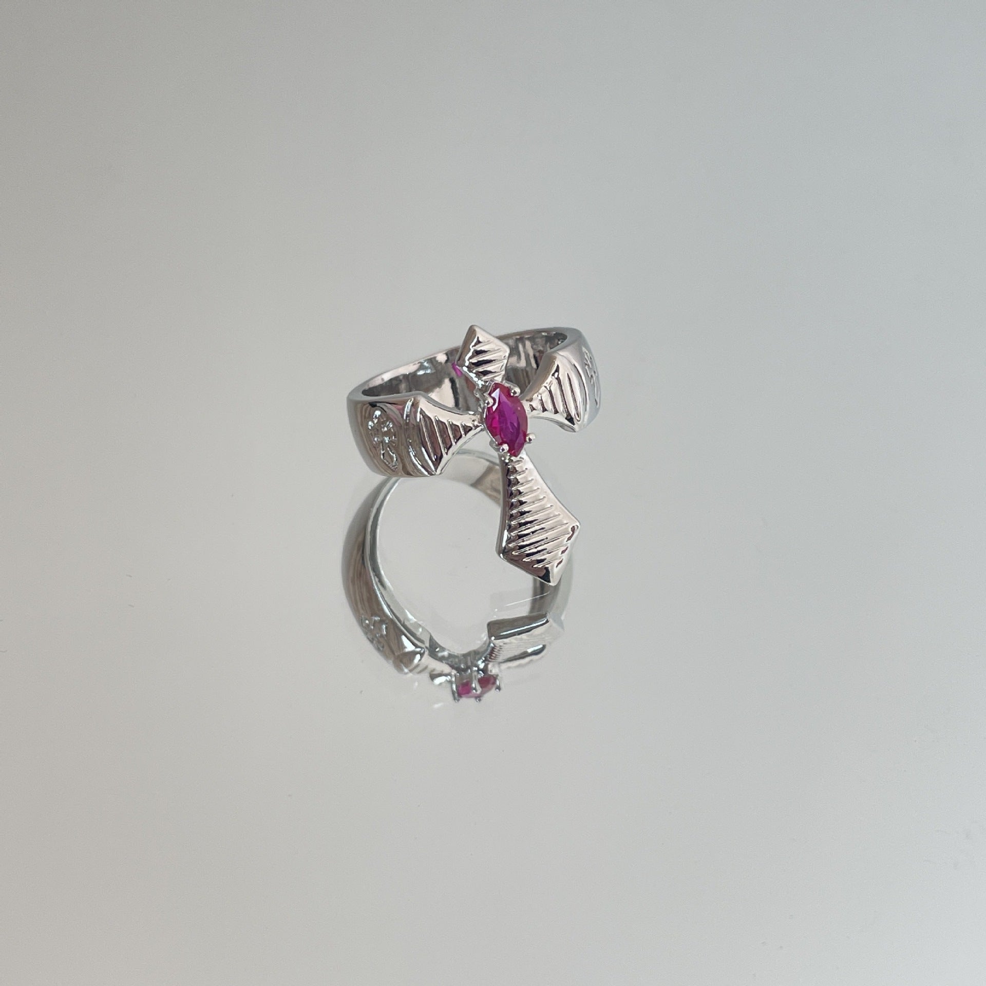 Wholesale French Vintage Diamond Cross Alloy Rings