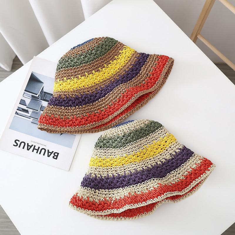 Sombreros de color delgado de verano al por mayor