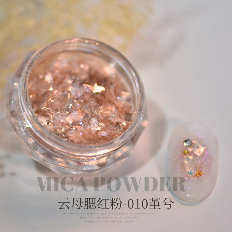 Wholesale Nail Art Mica Blush Powder