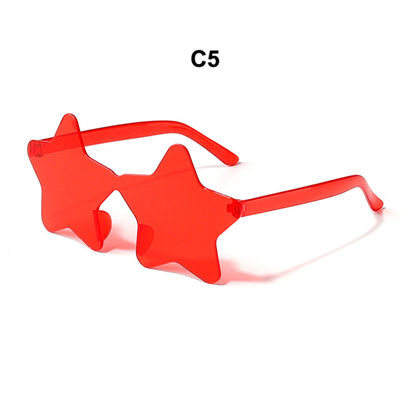 Wholesale PC Star Sunglasses Integrated Frameless Sunglasses
