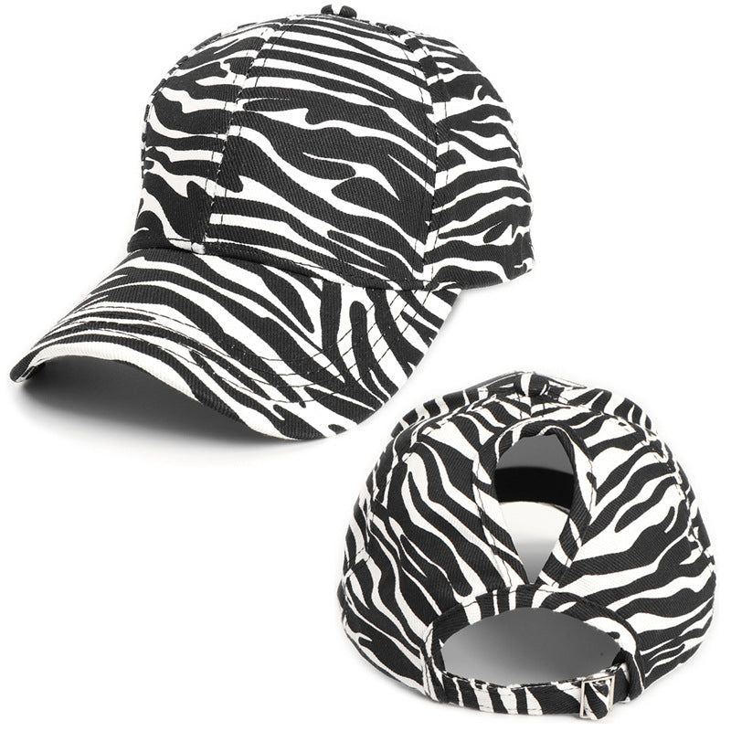 Gorra de béisbol superior dura de la impresión del caballo del algodón al por mayor