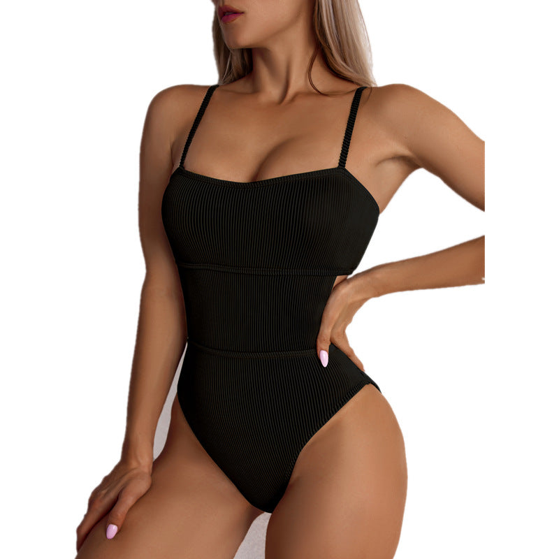 Wholesale Sexy One Piece Bikini Polyester Swimwear