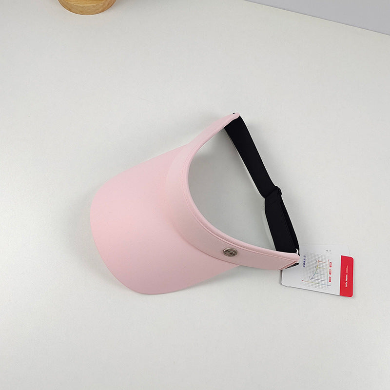 Wholesale Cotton Sunscreen Ice Silk Sunshade Empty Hat