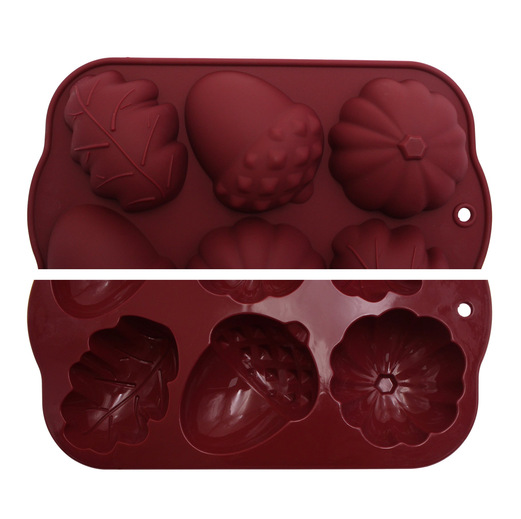 Molde De Silicona Para Chocolate Con Hojas De Avellana Al Por Mayor