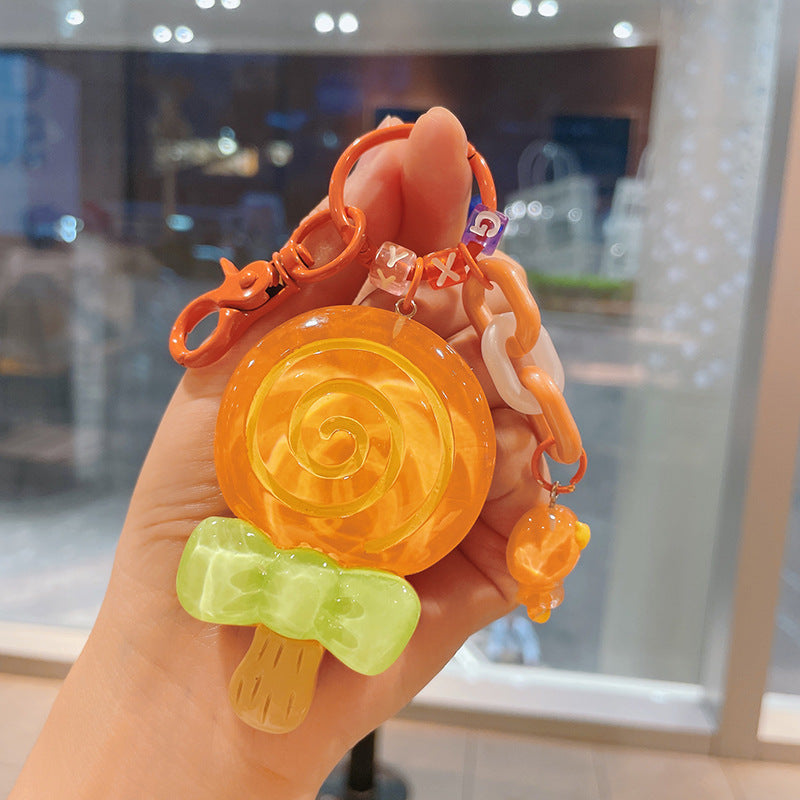 Resina Piruleta Llavero Creativo al por mayor