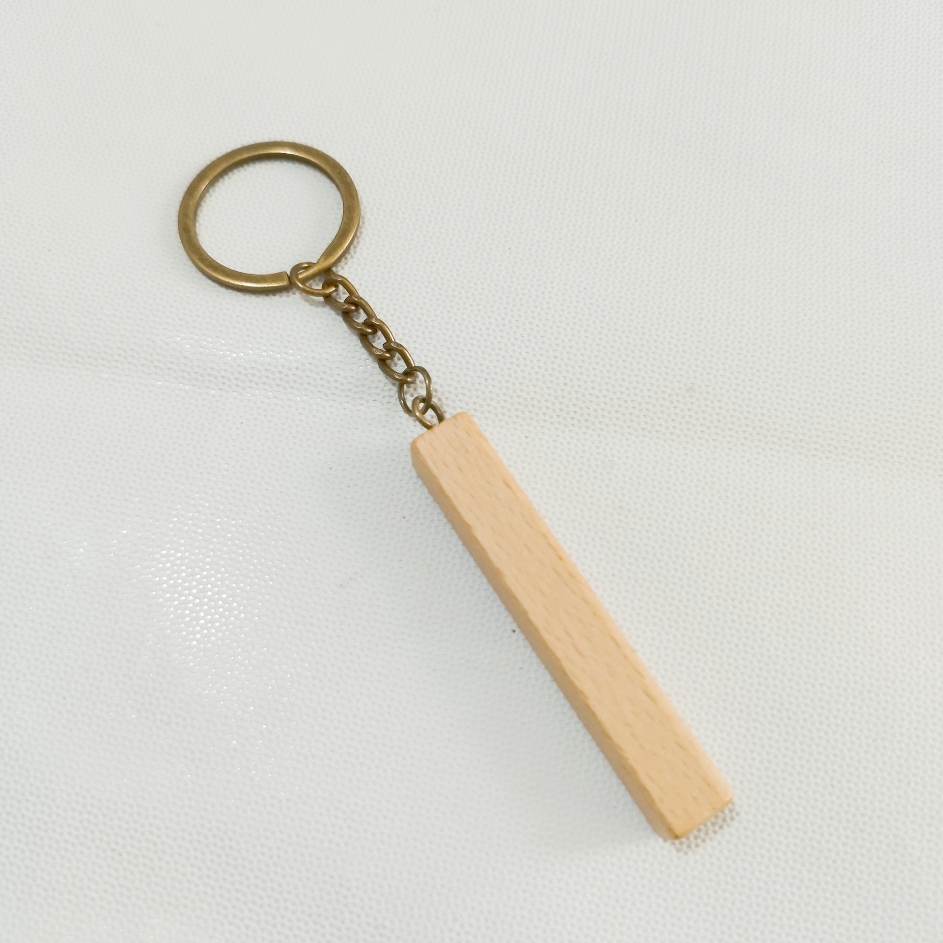 Wholesale Beech Blank Key Chains