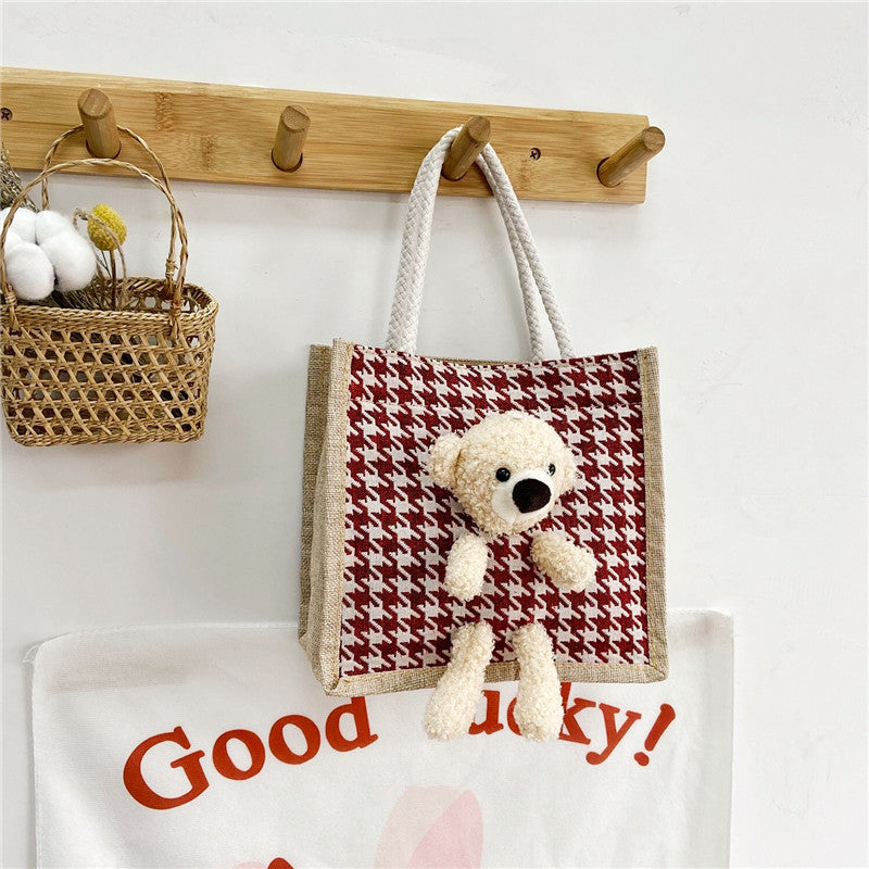 Bolsos de bento impresos en lienzo al por mayor