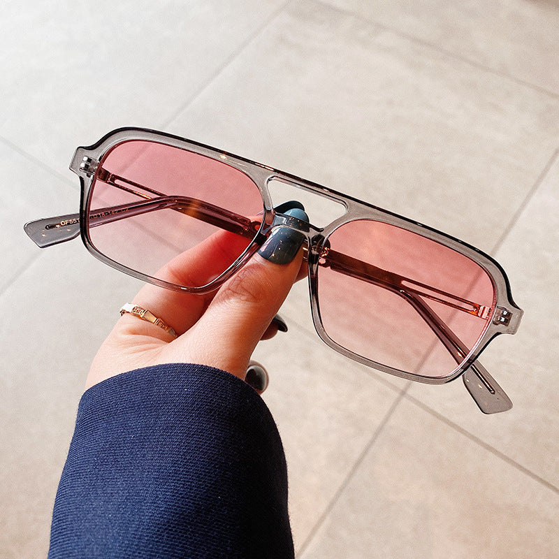 Wholesale PC Double-beam Small Box Men's Sunglasses