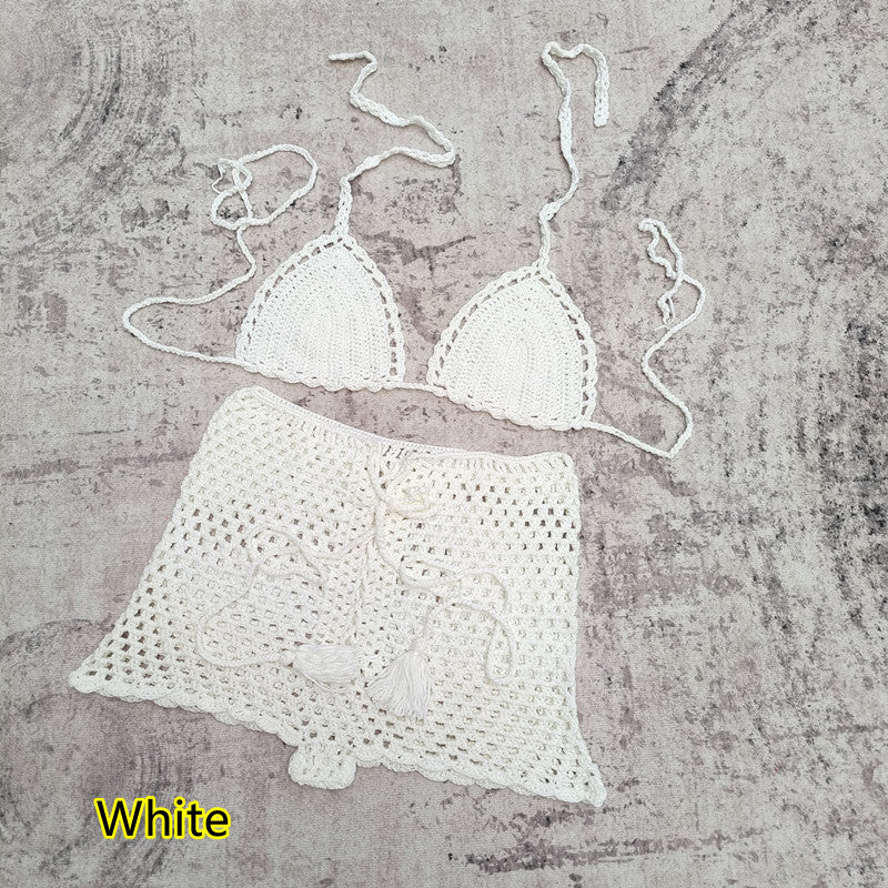 Wholesale Handmade Crochet Polyester Swimwear