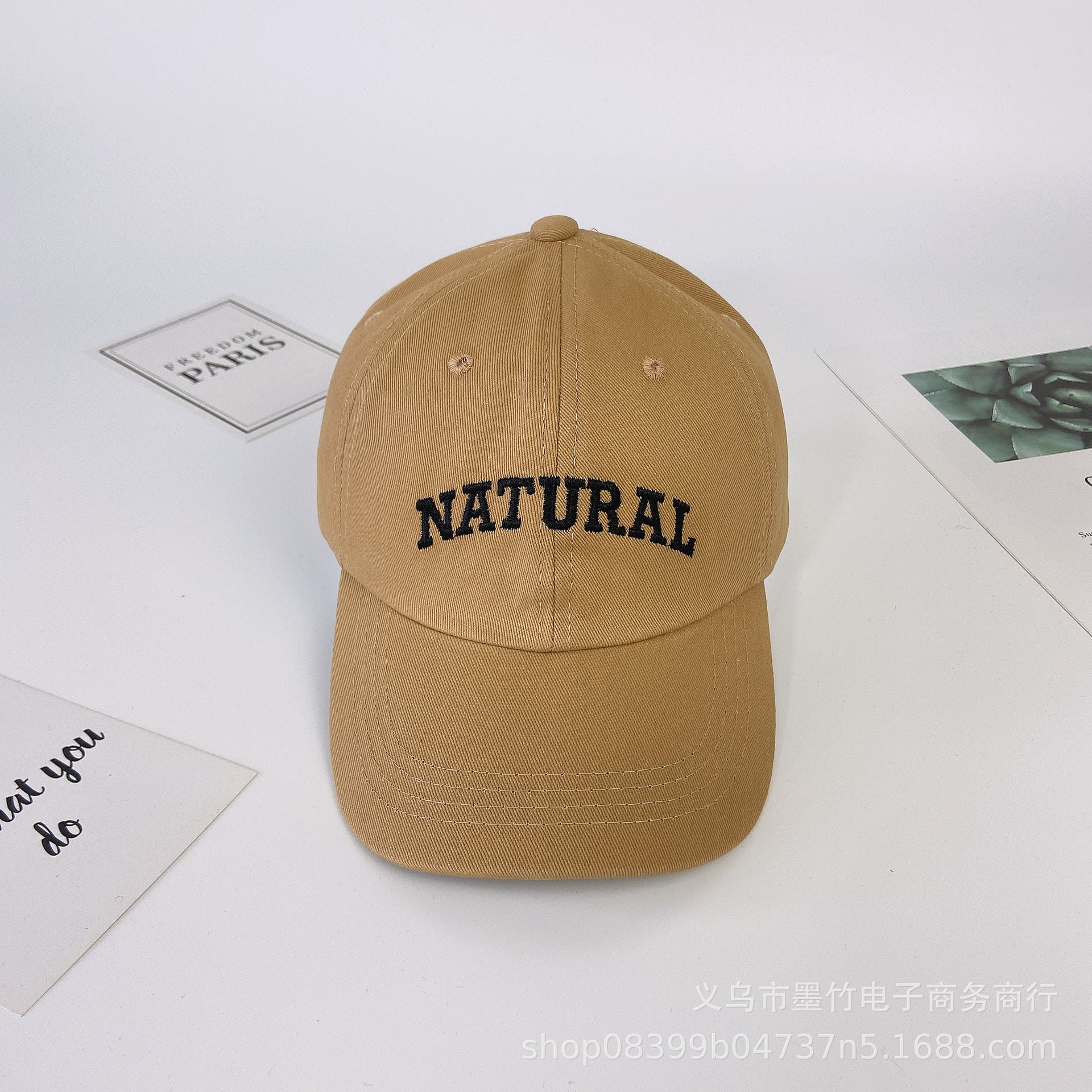 Wholesale Letter Embroidery Cotton Baseball Cap