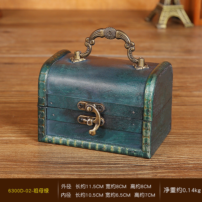 Venta al por mayor Caja de almacenamiento de madera con cerradura