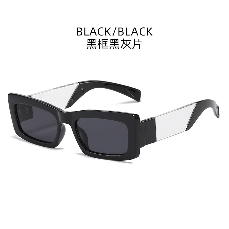 Wholesale PC Small Square Frame Color Matching Frame Sunglasses
