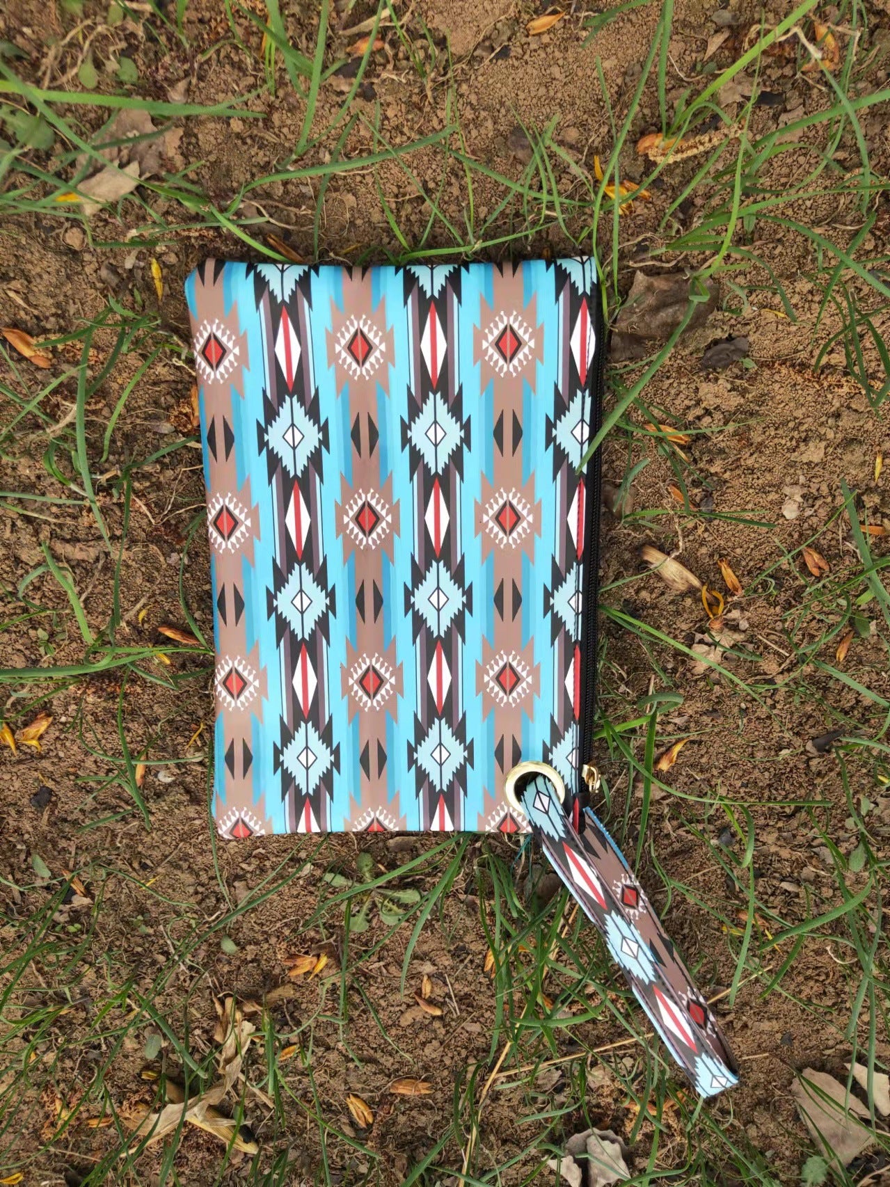 Wholesale PU Ethnic Dairy Cow Pattern Sunflower Tote Bag