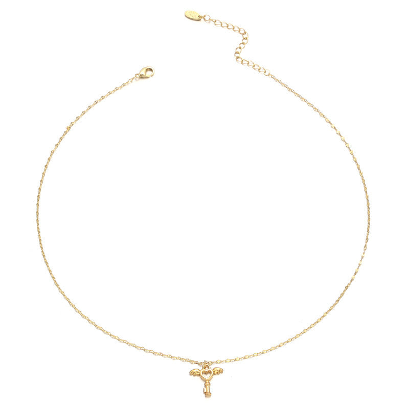 Wholesale Titanium Steel Natural Stone Pearl Necklaces