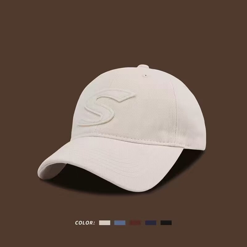Wholesale Polyester S Letter Wide Brim Baseball Cap