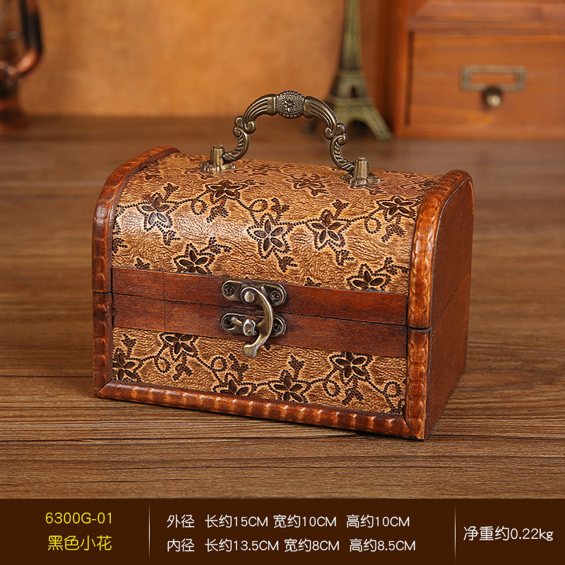 Venta al por mayor Caja de almacenamiento de joyería de madera contrachapada