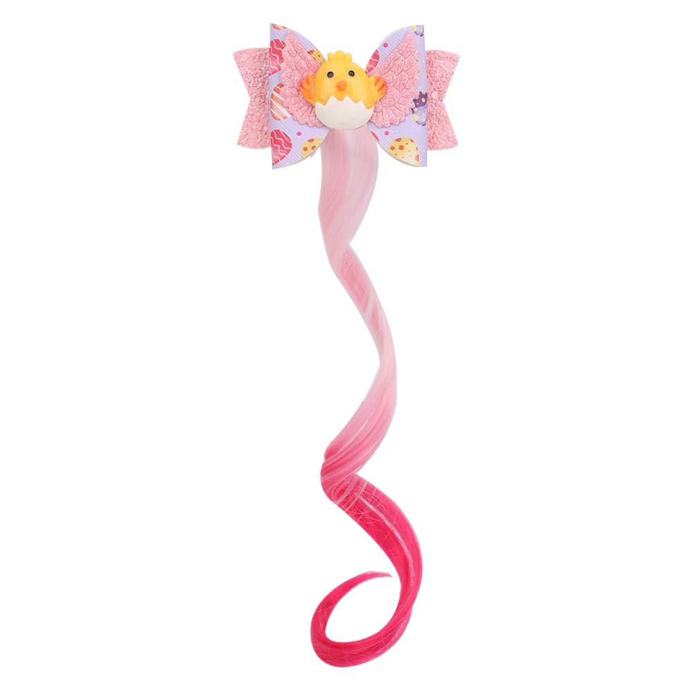 Wholesale Easter Eggs Cloth Hair Clips