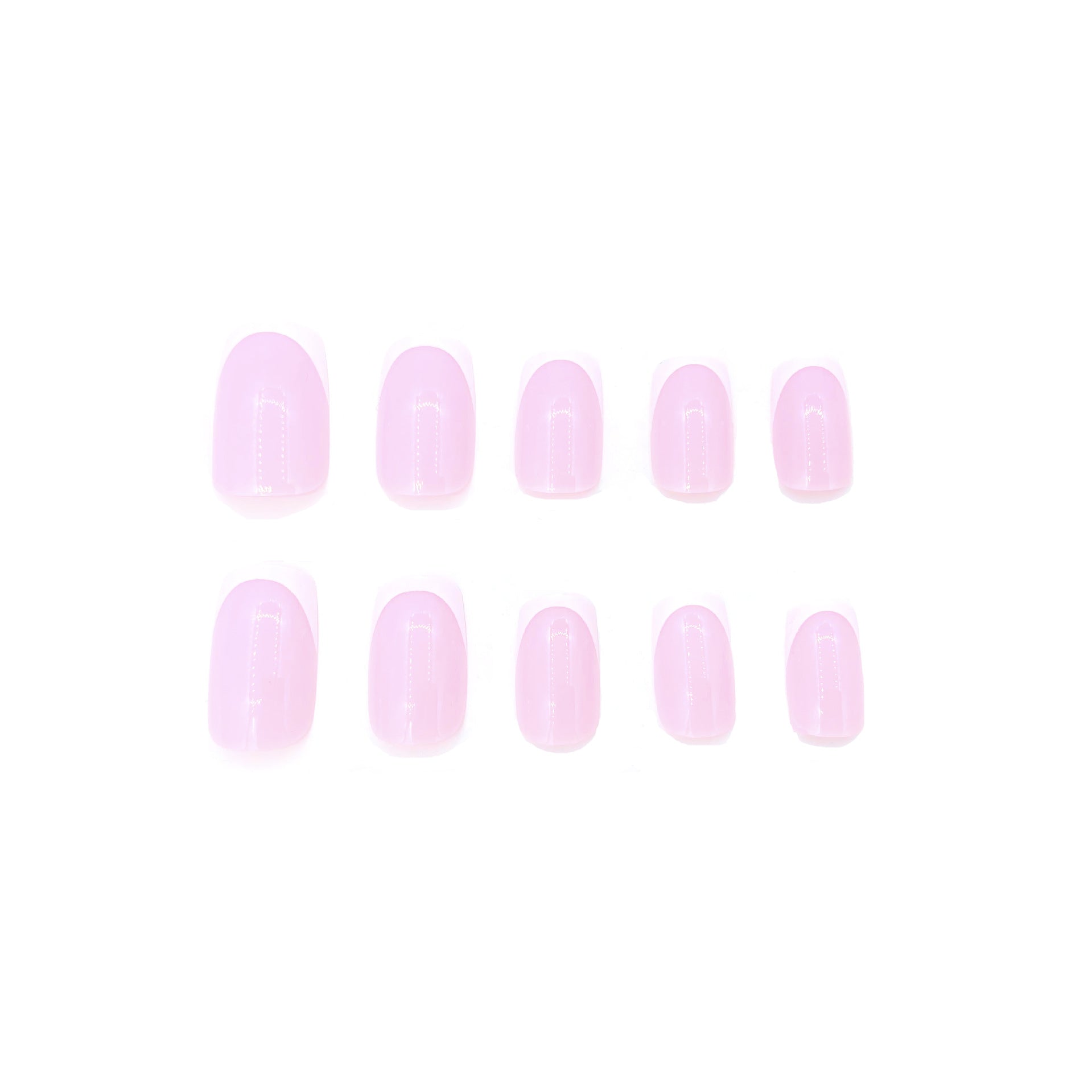 Wholesale Plastic White Edge Nail Art Stickers