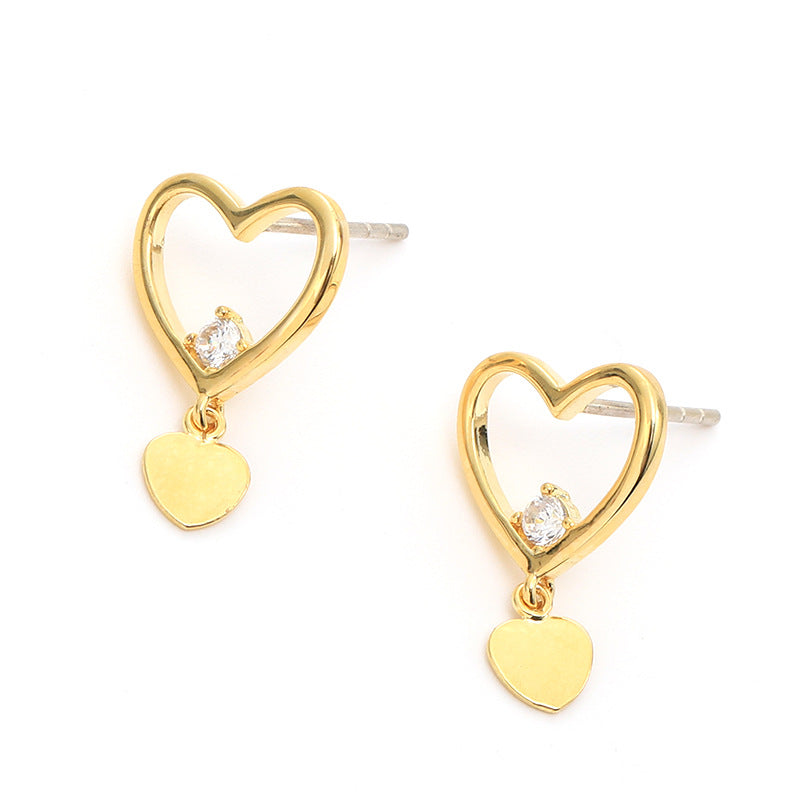 Pendientes De Cobre De Corazón al por mayor