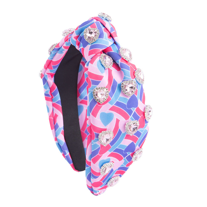 Wholesale Valentine's Day Love Sweetheart English Letters Velvet Headband