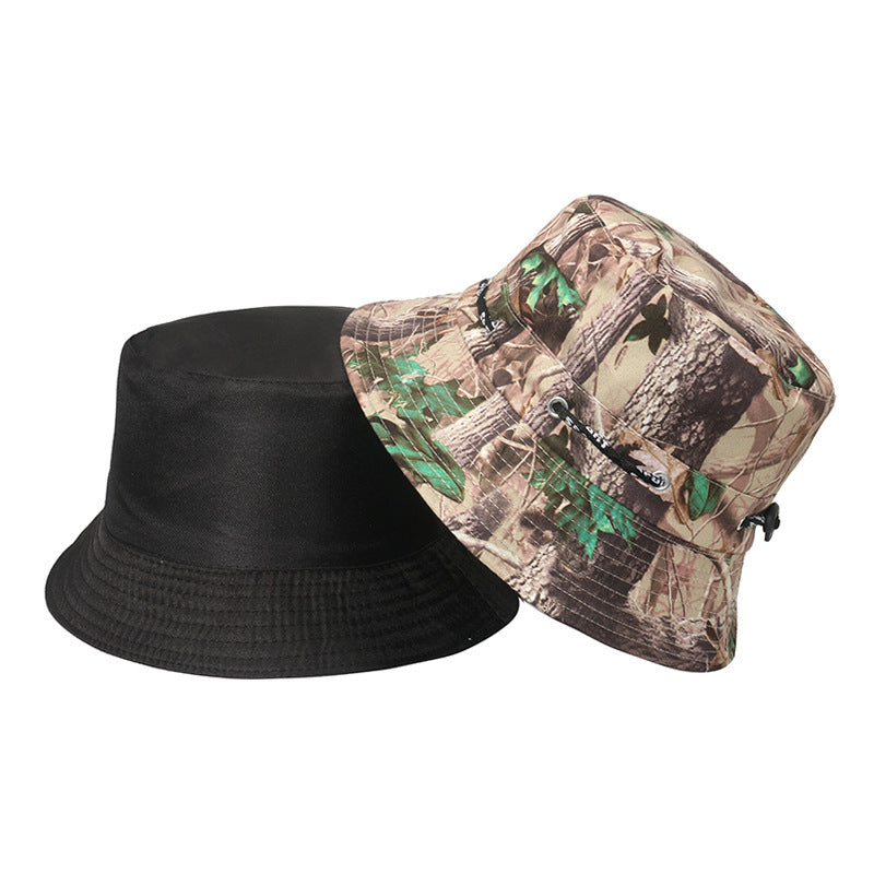 Sombrero de cubo de poliéster de camuflaje al por mayor