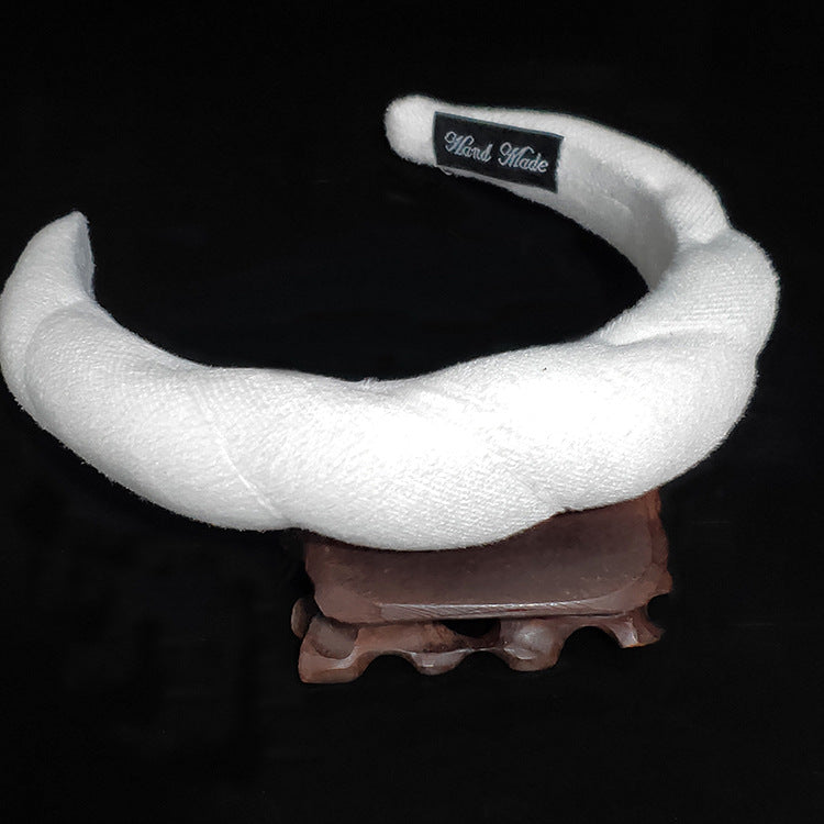 Wholesale Handmade Twist Sponge Resin Headband 10PCS