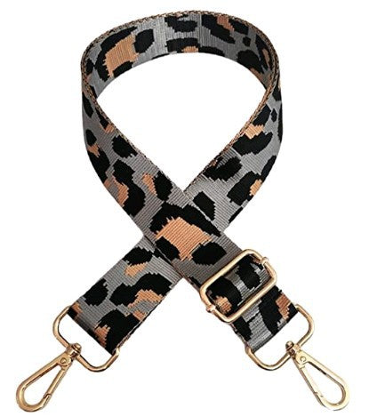 Wholesale Nylon Colorful Leopard Print Adjustable Shoulder Straps