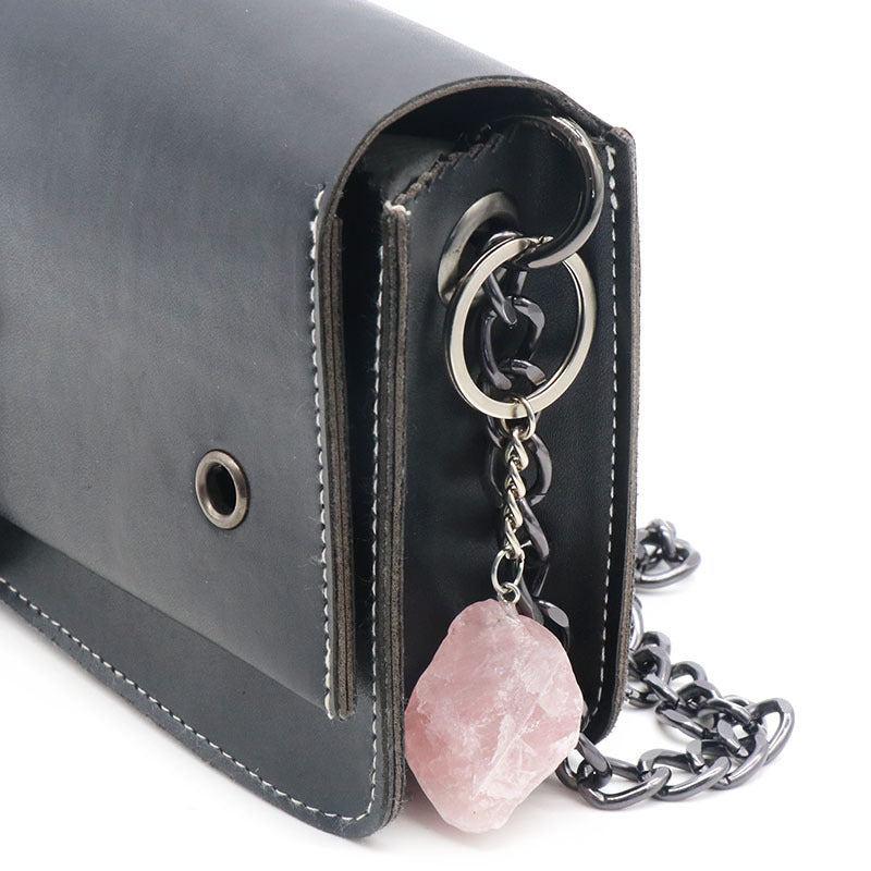 Keychain de agata de cristal al por mayor