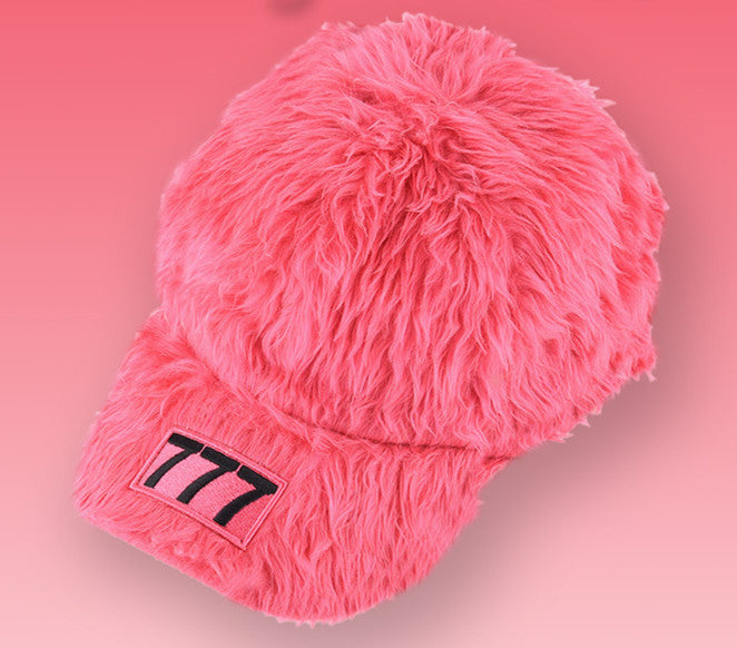 Wholesale 2023 Autumn Winter Color Plush 777 Baseball Cap