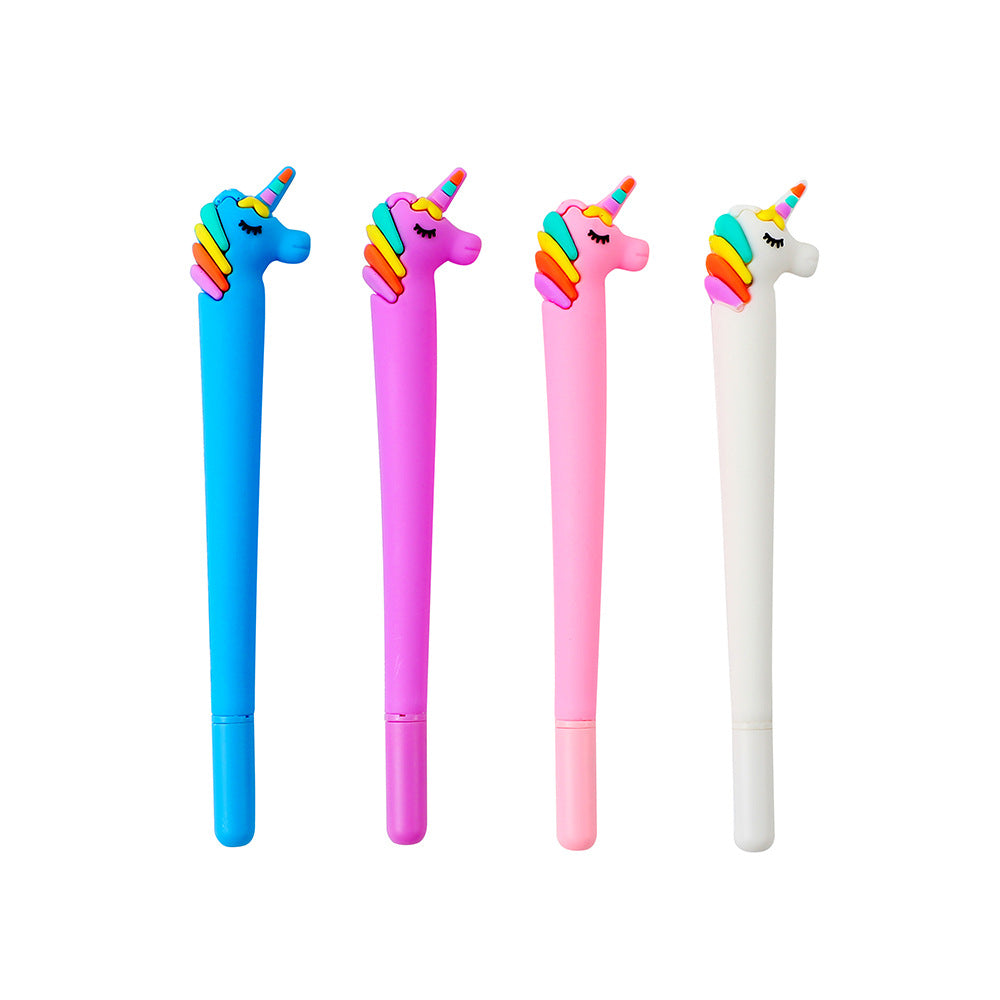 Wholesale Plastic Unicorn Cartoon Pen